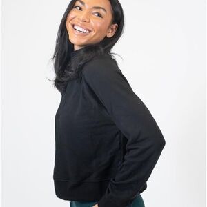 Senita Miranda Mock Neck